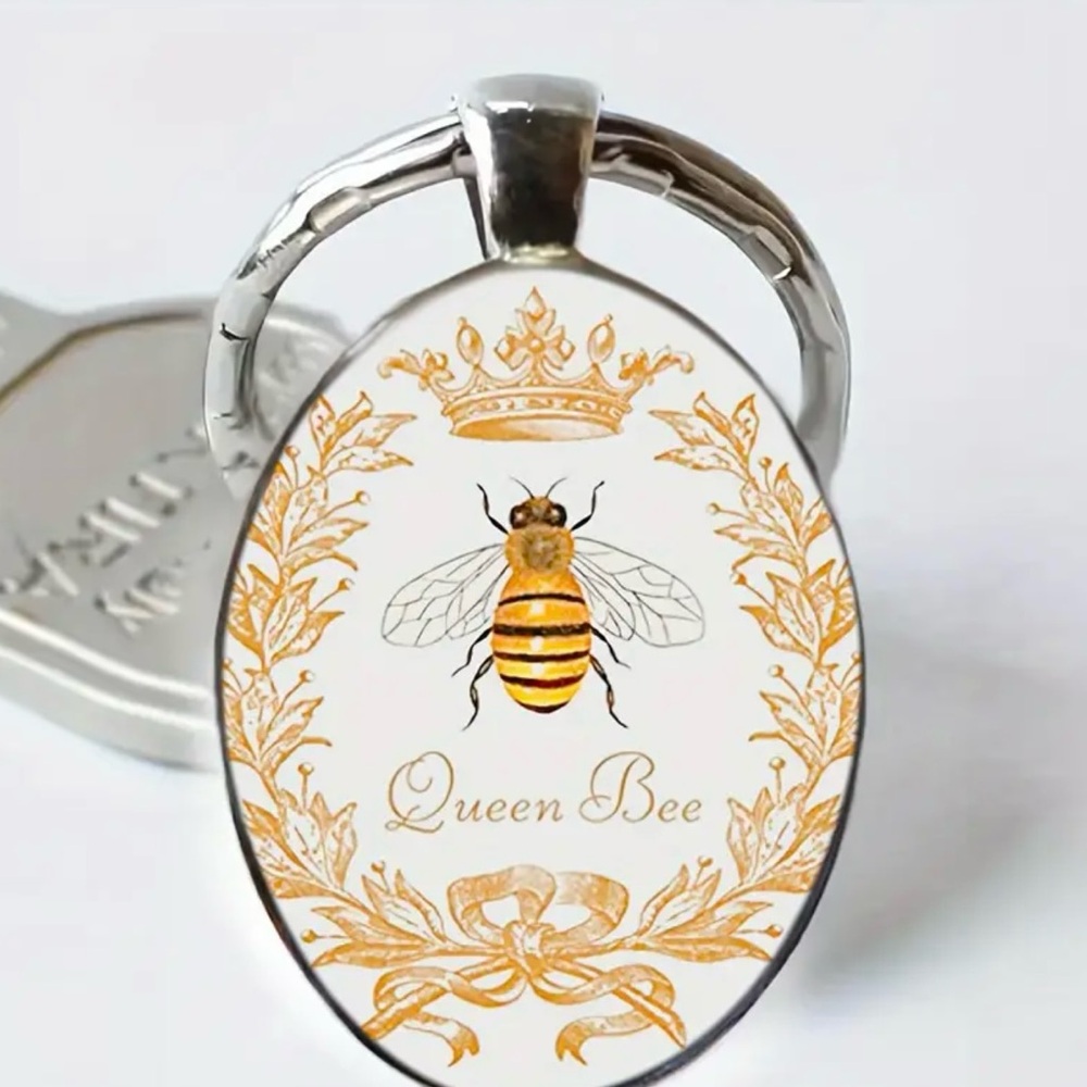 NWT Queen Bee Keychain Key Ring - Picture 4 of 4